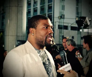 UFC Champion Attends Premier